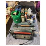 Garden Tools, Bird Feeder, Chemicals