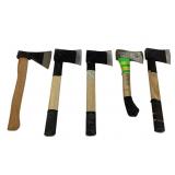 Hatchets with Wooden and Wrapped Handles