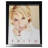 1998 Faith Hill Musician Promo Poster 24"x18"