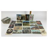 Postcards Depicting Historical Landmarks, Wildlife