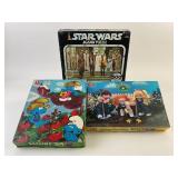 Vintage Puzzle Lot:: Star Wars, Smurf & Cabbage
