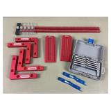 Woodpeckers squares, Saddle, Kreg measuring tools