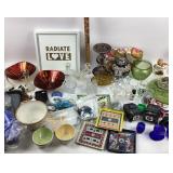 Home Decor, Glassware, Ceramic Figures