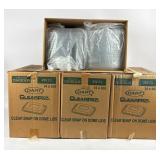 4 boxes Clear Snap-On Dome Lids