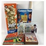 Board Games: Jenga, Harry Potter, Tripoliï¿½s, Kings