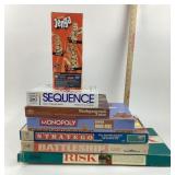 Monopoly Super Mario Bros, Stratego, Risk, Battles