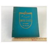 Vintage United States Stamp Album with Stamps