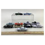 Police Car Diecast Collection: 11 Cars