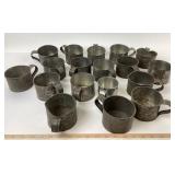 Civil War Era Style Tin Cups