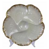 Victorian Limoges porcelain oyster plate Charles