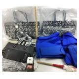 Tote Bags, Louisville Slugger Bat, Signed Baseball