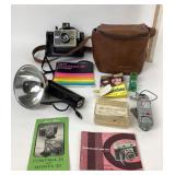 Polaroid MinuteMaker Camera, Flash Units, GE Flash