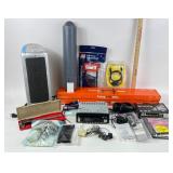 Lasko Heater, Boss Car CD Player, TV Mounts, Elect
