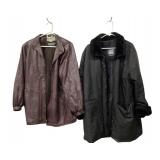 Pappas Furs Leather Coat, Bill Blass Jacket