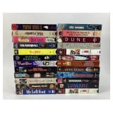 VHS Movies Including Matrix Reloaded, Dune, Tidal