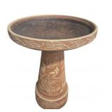 Burley Clay Products. USA Bird Bath (17 in.