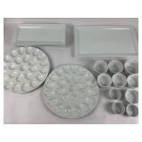 Cordon Bleu Platters, Deviled Egg Trays, Ramekins