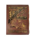 Victorian Chromolithograph Die Cut Scrapbook