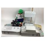 Emergency Lights, Battery Backups, Plush Turtle, E
