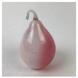 Victorian art glass New England peachblow pear