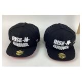 FRDP Rise-N-Grind Snapback Hats, 12 Count