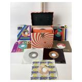 7 Inch Vinyl Records; Peter Gabriel, The Gap Band,