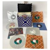 7 Inch Vinyl Records; Heart, The Hollies, Hot Choc