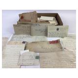 Personal Letters and Mail sent in the early 1900's