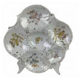 Victorian Austrian porcelain oyster plate CR