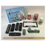 Heineken Sign, Beer Mugs, Rolling Rock Sign, Remot