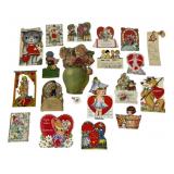 Die-Cut Vintage Valentines