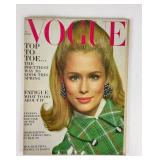 February 15, 1967 Vogue Magazine Lauren Hutton