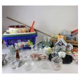 Glassware, Ceramics, Home Decor