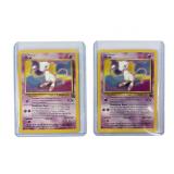 2 Pokemon Mew 1999-2000 Promo Cards