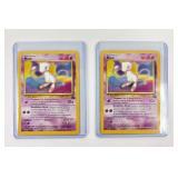 2 Pokemon Mew 1999-2000 Promo Cards