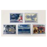 5 Pokemon Older Topps Trading Cards
