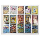 15 Pokemon Trading Cards