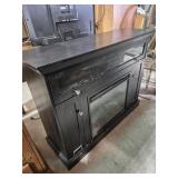 Fireplace Electric Insert Cabinet With Storage
