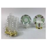 Old Royal Bone and Grafton China Teacups, Plates,