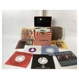 7 Inch Vinyl Records; The Kinks, Kansas, Carole Ki