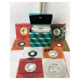 7 Inch Vinyl Records; Rare Earth, Ram Jam, Lou Raw