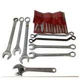 Craftsman Adjustable Wrench & Hartford Combination