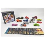 (13) Hot Wheels and Matchbox Die Cast cars: Dragon