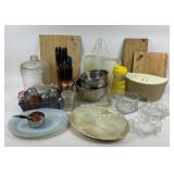 Knife block, cookie jar, kitchen