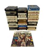 8-Track Tapes: Dean Martin, Nat King Cole, Eagles,