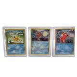 3 Pokemon Older Magikarp trading cards