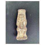 Ancient Egyptian Bes dwarf diety terracotta
