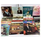 Patsy Cline, Johnny Mathis, Mantovani Vinyl Record