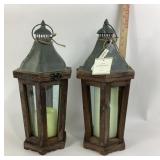 Pottery Barn Park Hill Lanterns