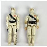 (2) Storm Shadow GI Joe Action Figures
